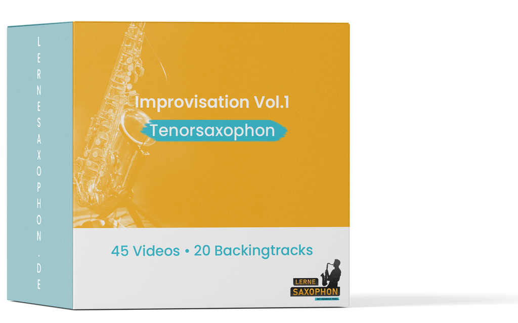 lernesaxophon - improvisation vol.1 bb tenorsaxophon